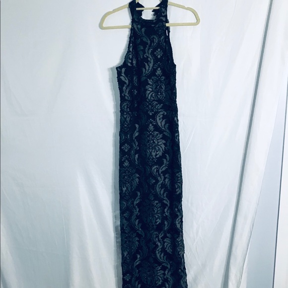 Veronica M elegant  halter prom dress - Picture 5 of 6